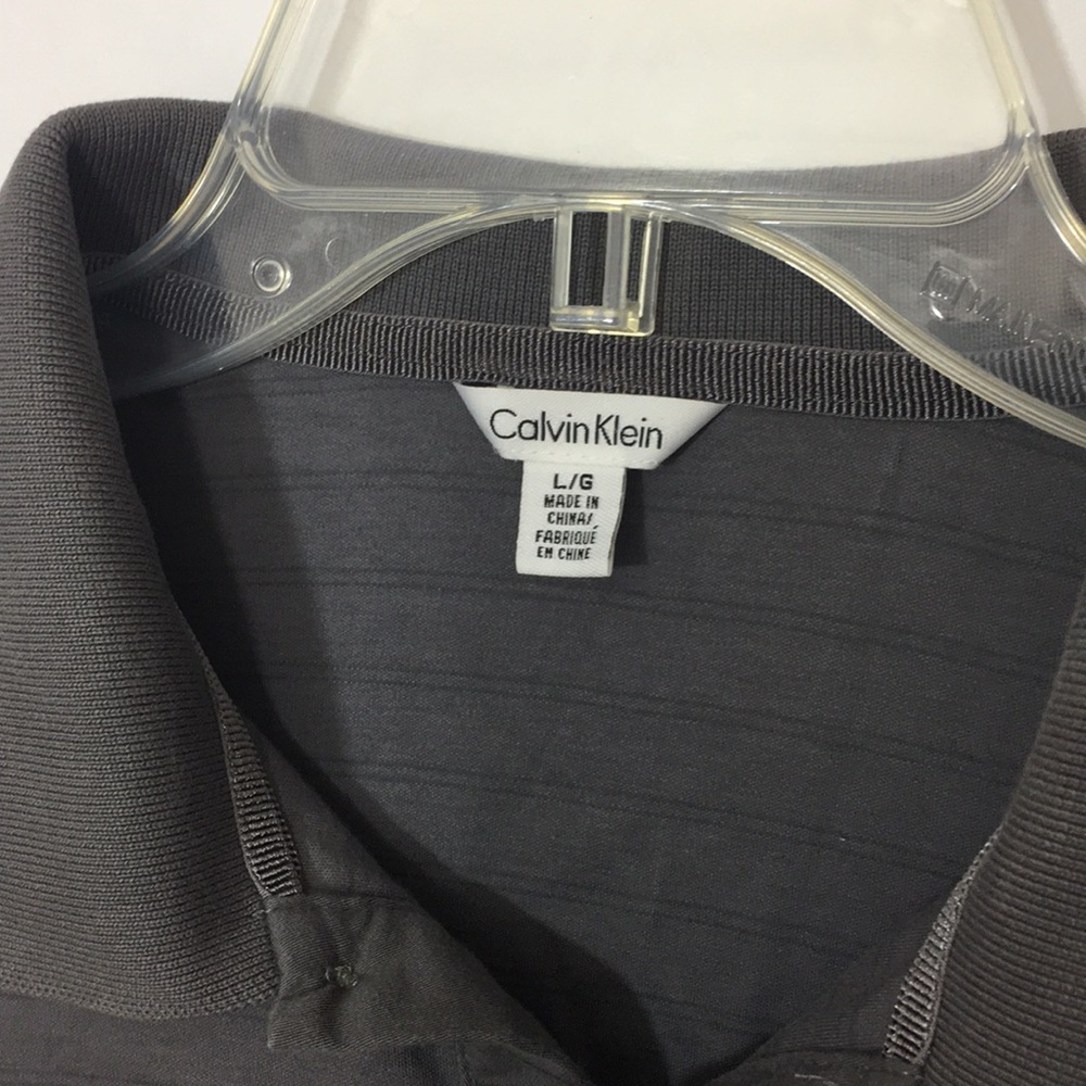 Calvin Klein men’s polo short sleeve shirt Large - Picture 2 of 8
